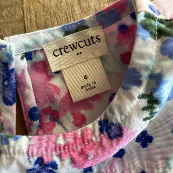 NWOT Crewcuts floral dress size 4 - Picture 2 of 6
